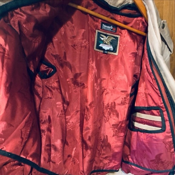 Vintage JAMIN LEATHER Fringe Motorcycle Jacket - Picture 10 of 12